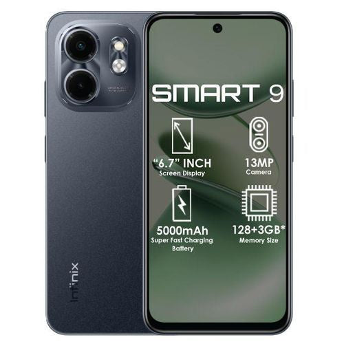 Infinix Smartphone Smart 9 HD - 64Go + 3Go - 8 MP - 5000 MAh