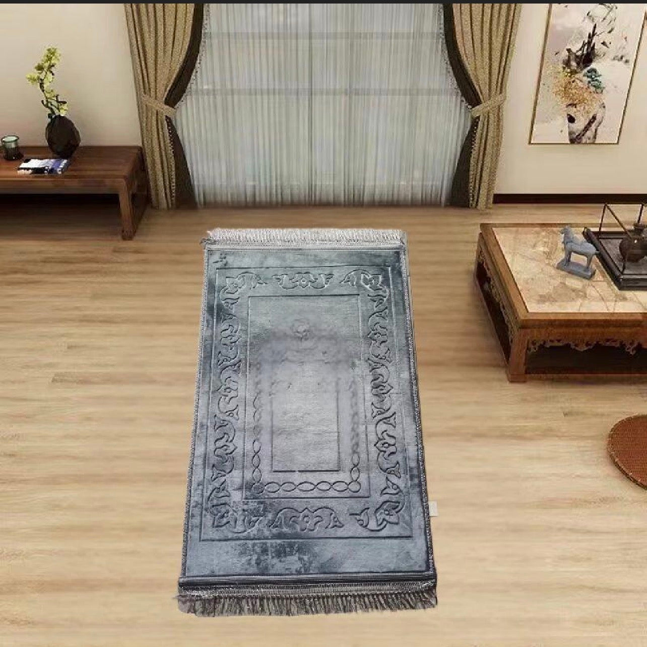 Tapis de prière ultra-doux – Confort et élégance