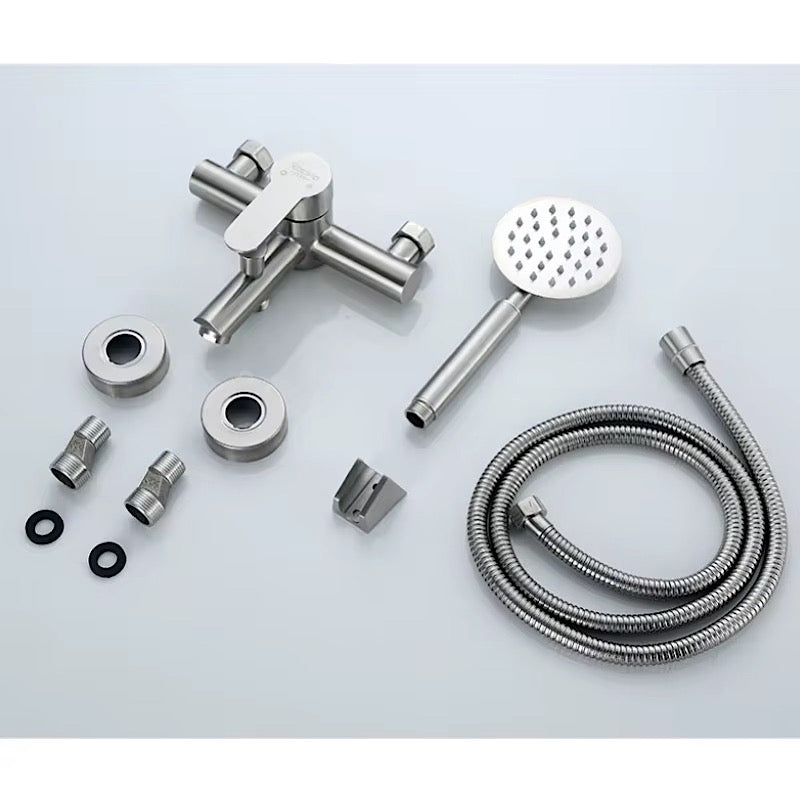 Robinet de douche mitigeur en acier inoxydable