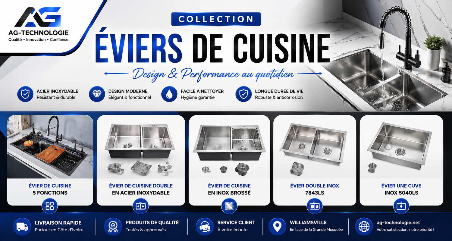 Éviers de cuisine