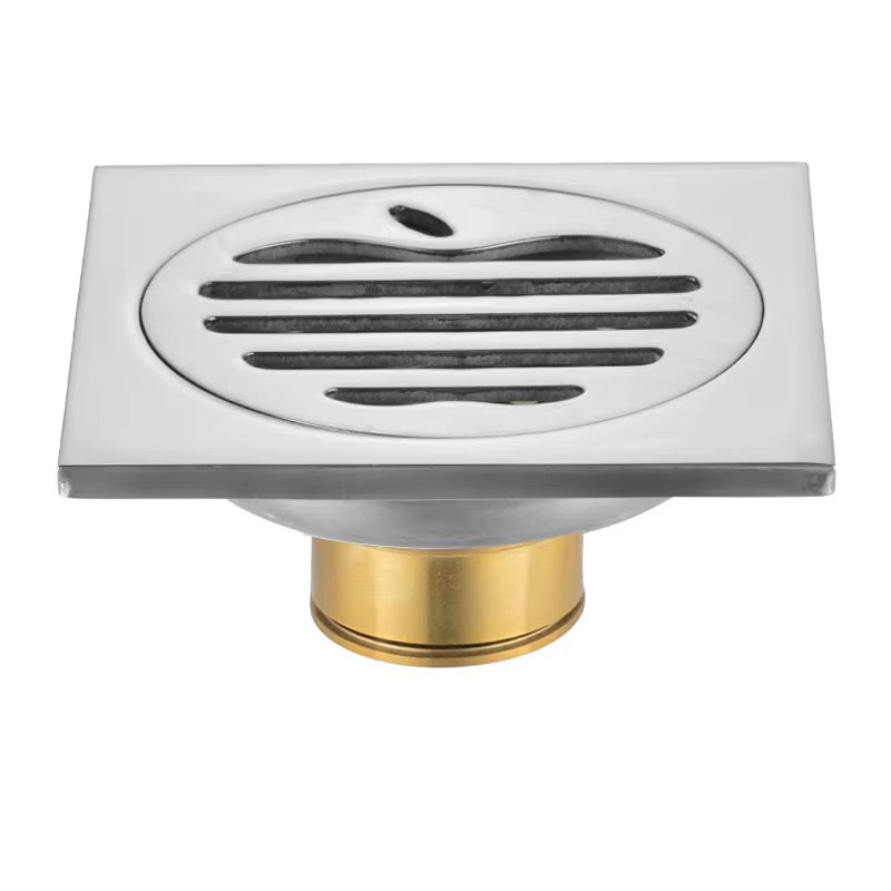 Siphon de sol anti-odeur en acier inoxydable