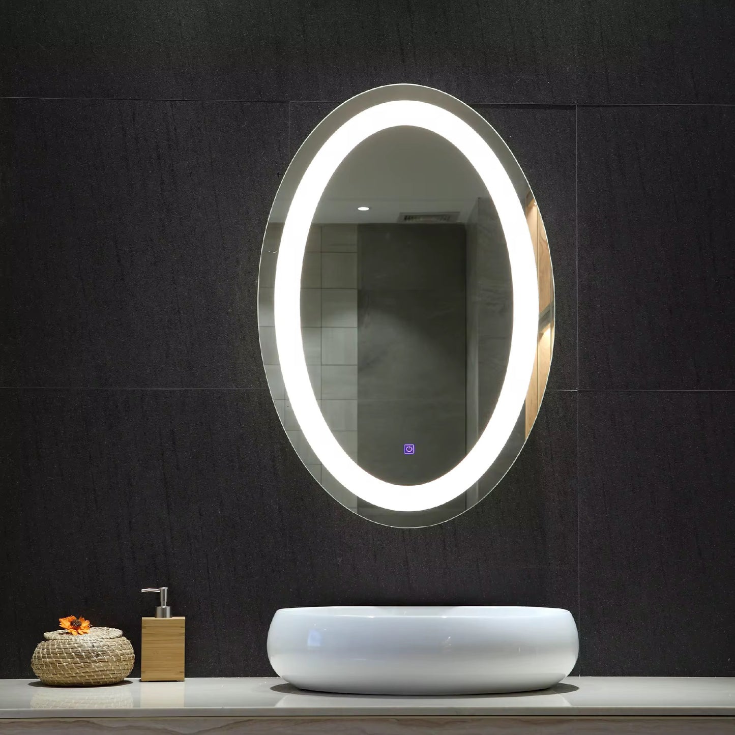 Miroir Intelligent de Luxe avec Éclairage LED