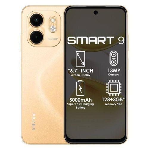 Infinix Smartphone Smart 9 HD - 64Go + 3Go - 8 MP - 5000 MAh