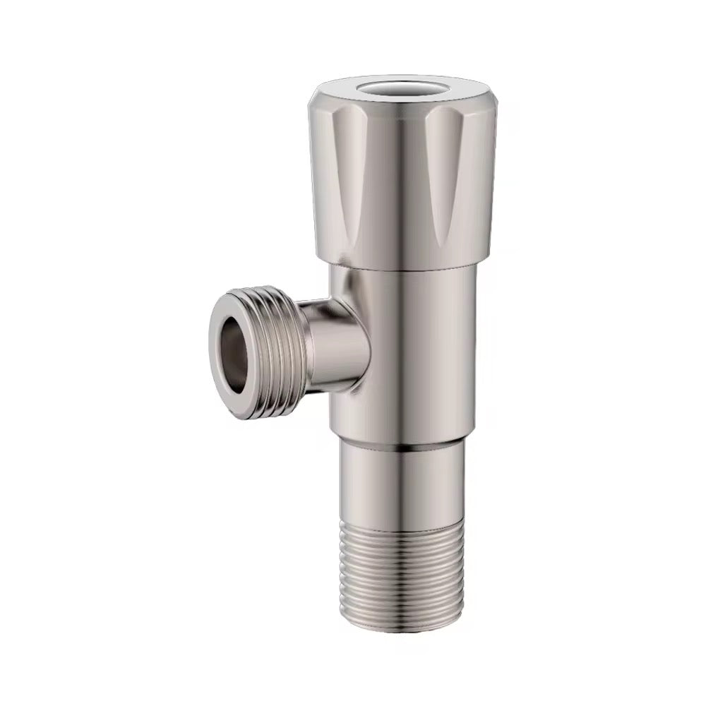 Robinet d’angle de contrôle en acier inoxydable 9008
