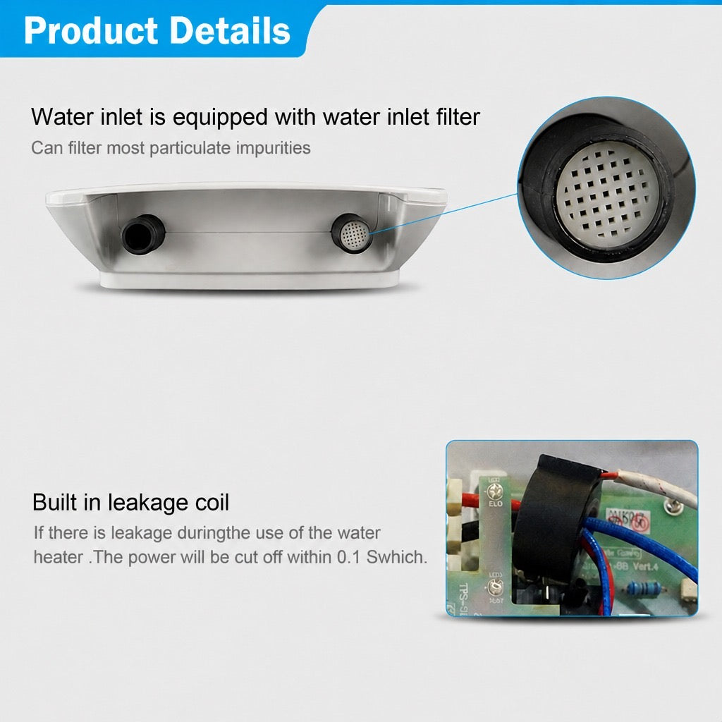 Chauffe-eau Instantané AGTECH 5.5 KW TPS-31N1