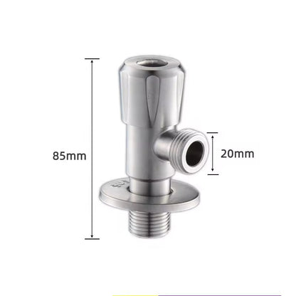 Robinet d’angle de contrôle en acier inoxydable 9008