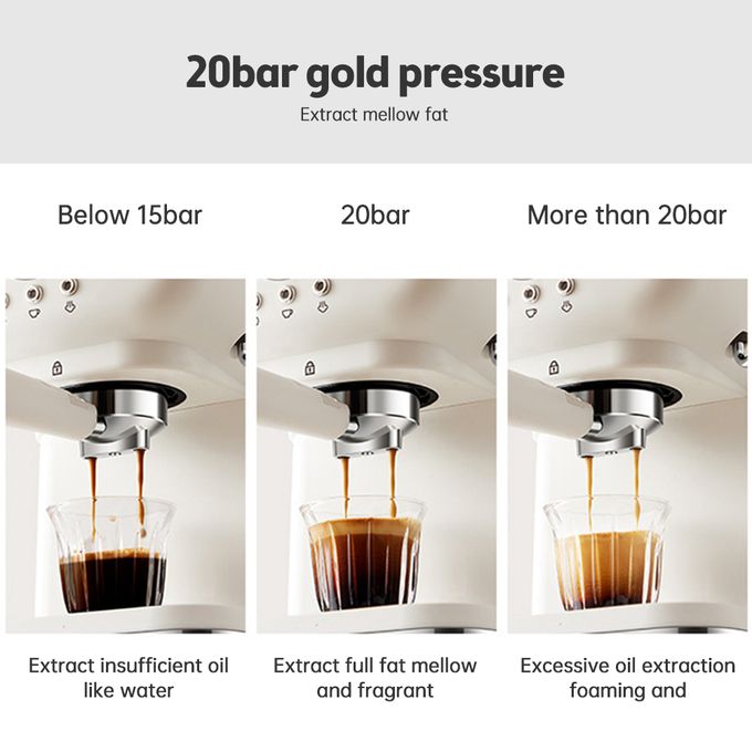 2 En 1 Machine à Café Expresso-1.5L-850W