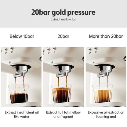 2 En 1 Machine à Café Expresso-1.5L-850W