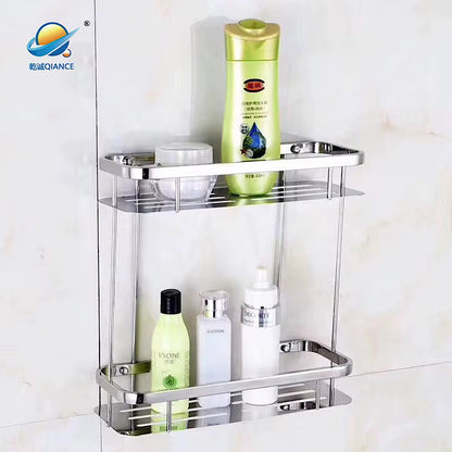Étagère Murale Double en Acier Inoxydable GJ6612