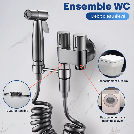 Robinet de bidet en acier inoxydable AG-504