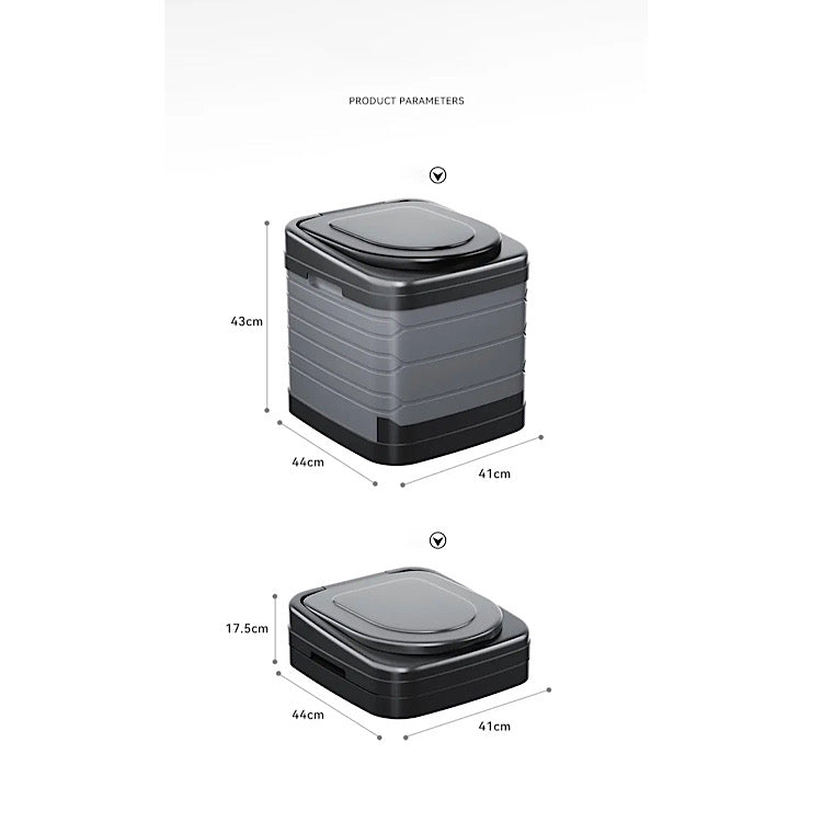 Toilette portative pliable