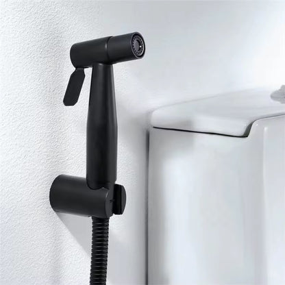 Douchette Hygiénique WC avec Flexible et Support Mural AG-501