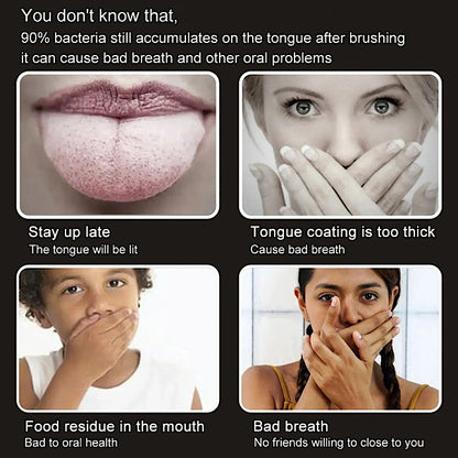 Nettoyage de langue en acier inoxydable