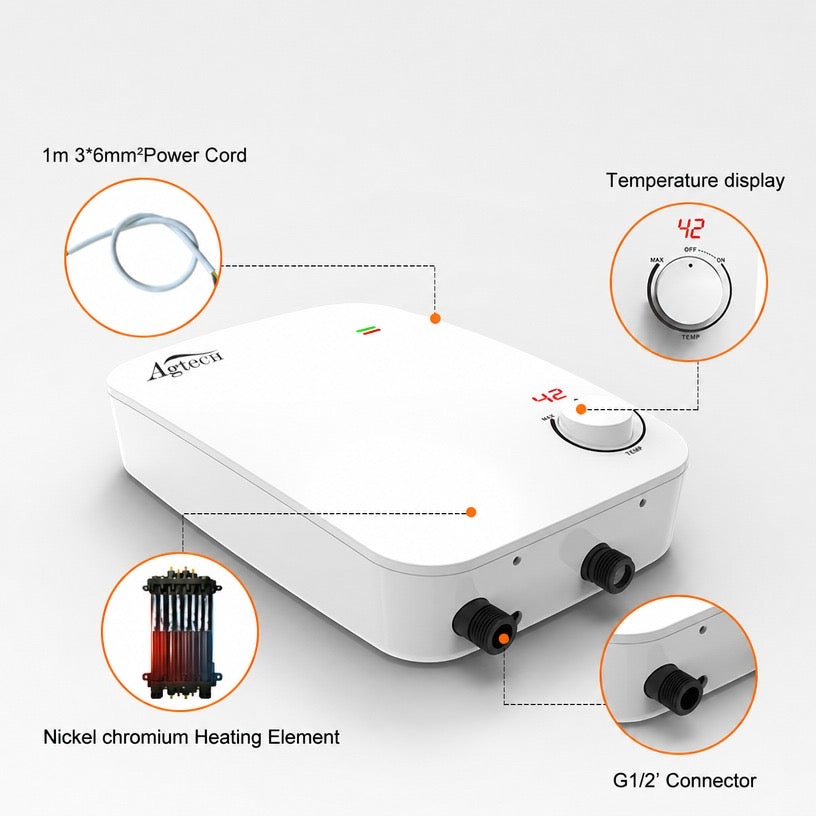 Chauffe-eau Instantané AGTECH 12kW