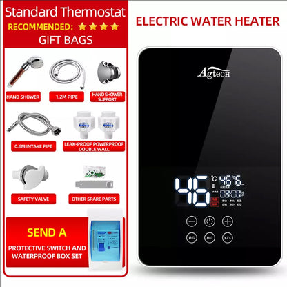 Chauffe eau instantané électrique pour salle de bain - sans réservoir