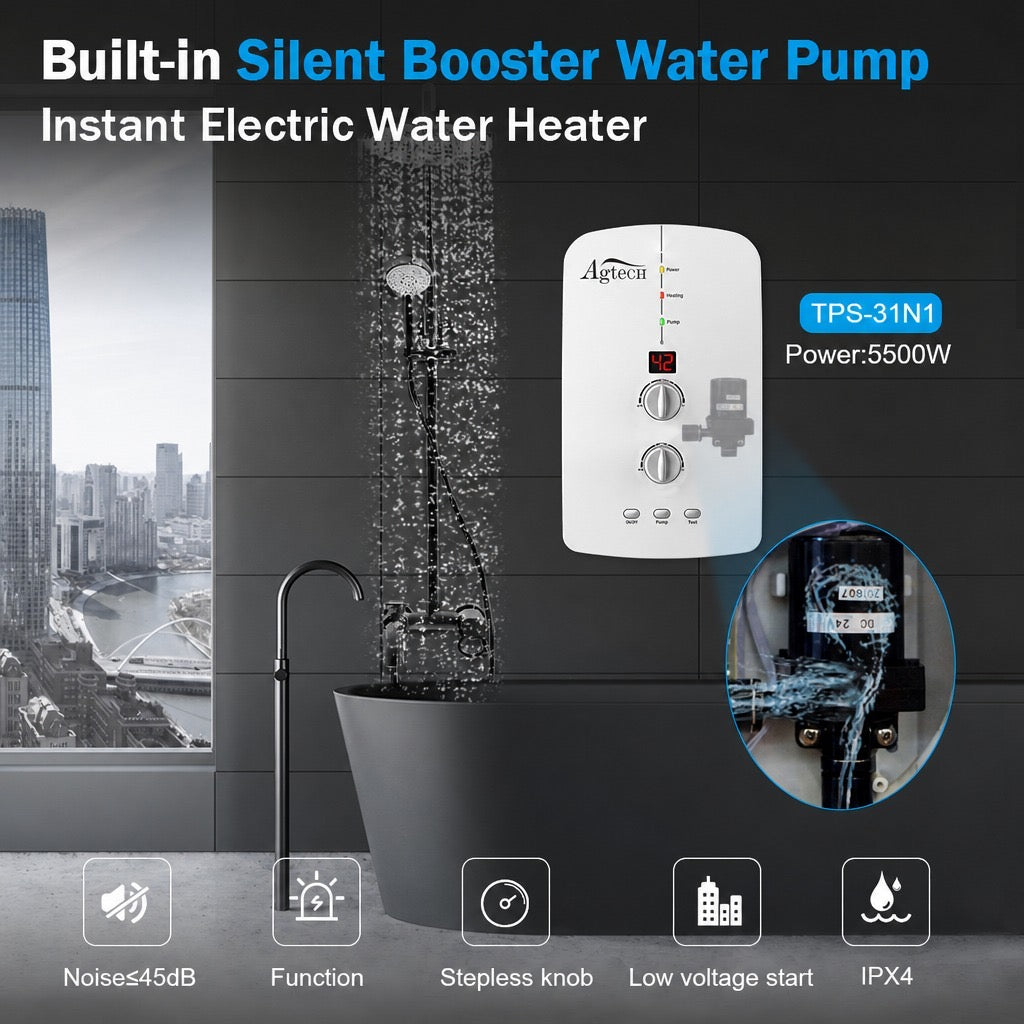 Chauffe-eau Instantané AGTECH 5.5 KW TPS-31N1