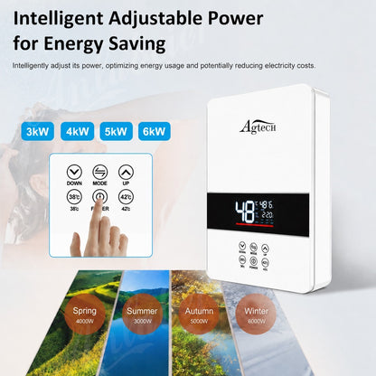 Chauffe eau instantané électrique sans réservoir SG02-60