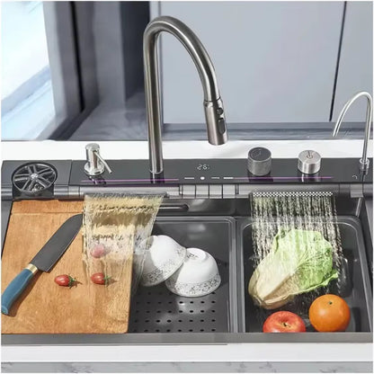 Évier de Cuisine 5 Fonctions – 75 x 46 cm