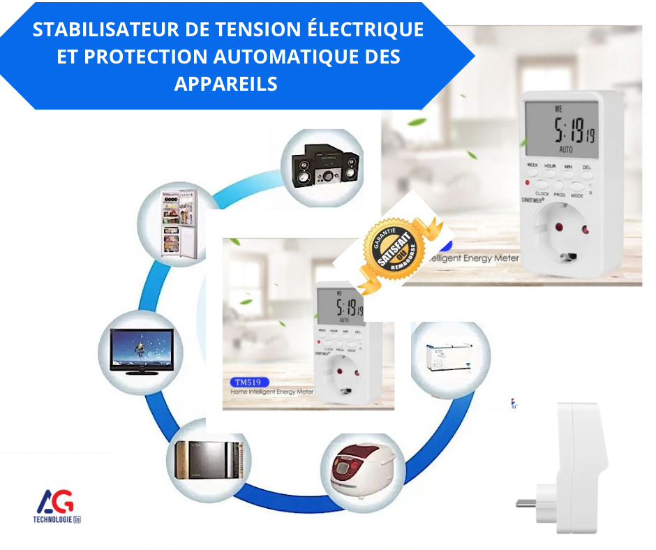 Stabilisateur électrique protection automatique