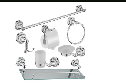 Ensemble d'accessoires de salle de bains