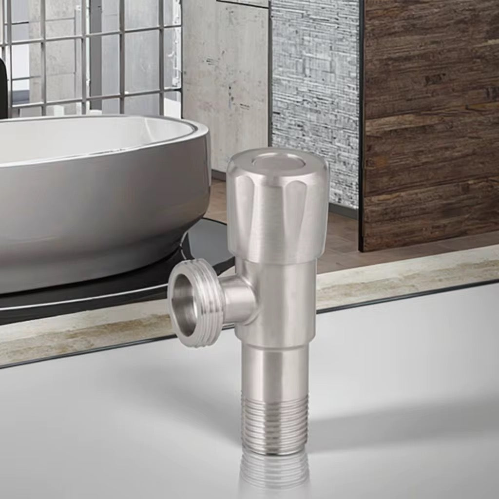 Robinet d’angle de contrôle en acier inoxydable 9008