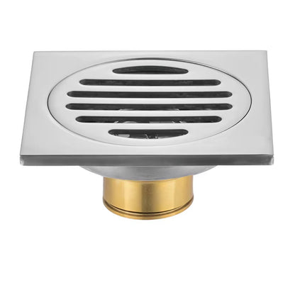 Siphon de sol anti-odeur en acier inoxydable