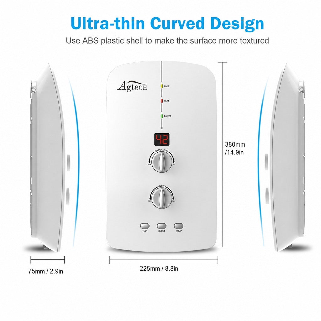Chauffe-eau Instantané AGTECH 5.5 KW TPS-31N1