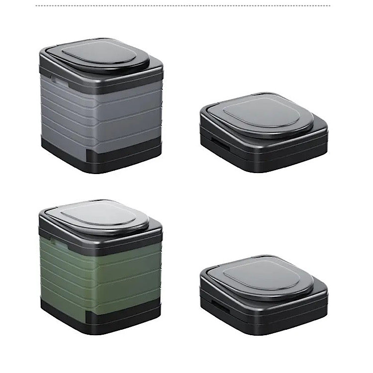 Toilette portative pliable