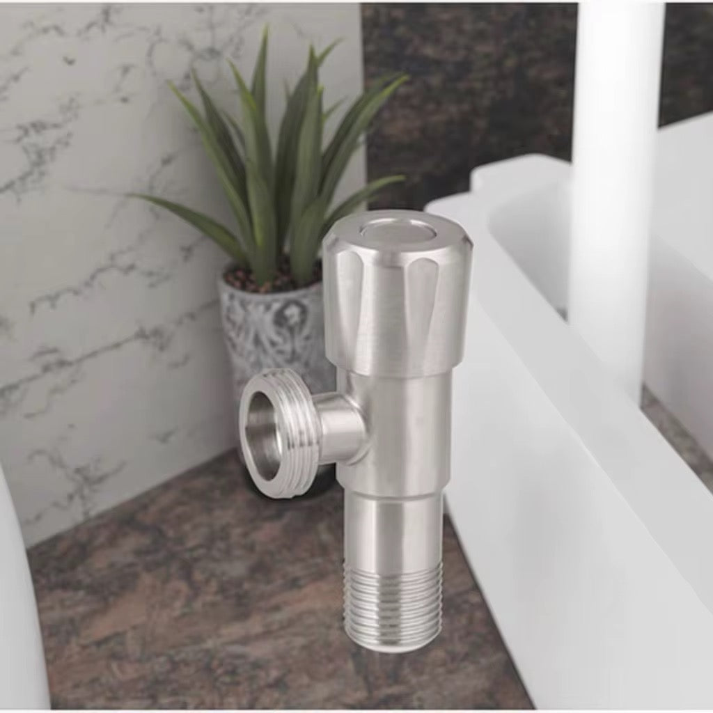 Robinet d’angle de contrôle en acier inoxydable 9008
