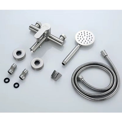 Robinet de douche mitigeur en acier inoxydable