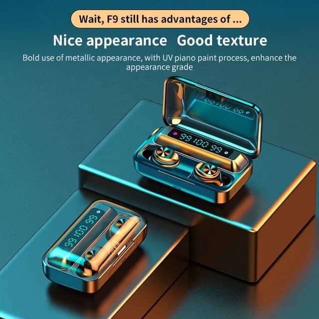 Écouteurs Professionnels F9-5 Avec Empreinte